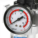 1/2 Inch Air Compressor Filter Oil Water Separator Digital Regulator Pressu