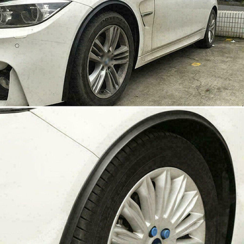 Car Wheel Fender Extension Moulding Accessory Flares Stick Trim Strip H5L8 U1S2