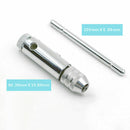 Adjustable M3-M8 T-Handle Ratchet Tap Wrench Machinist Tool Screw Durable dfs