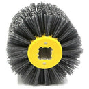 P120 1 Pcs Nylon Abrasive Wire Dupont Drum Polishing Wheel Electric Brush F