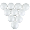 10 x Christmas Decoration Modelling Craft Polystyrene Foam Ball Sphere 10cm R1B7