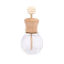Air Freshener Perfume Bottle Pendant Essential Oils Car Hanging Glass ClipsB Hn