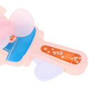 1Pc Lovely pig portable mini fan hand press cooling fan kids toys gifts JC,a