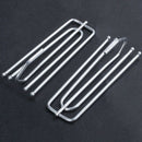 Window Treatment 4 Prongs Pinch Pleat Drapes Curtain Hooks 20pcs Y8A7