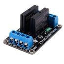 1pcs 5v 2 Channel OMRON SSR G3MB-202P Solid State Relay Module For Arduino