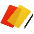 Box for football match referee red and yellow cards J4T1