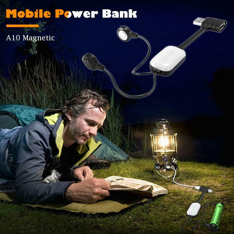 A10 18650 Battery Charger for Li-ion Batteries Magnetic Charging Power Bank
