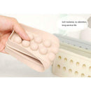 Mini ice Ball Mold, DIY Silicone Ice-Cube Tray Sphere Round Easy Release Ic V8H8