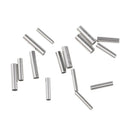 250pcs Fishing Single Barrel Crimp Sleeves Fishing Tackle Rigs For Wire