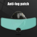 Anti Fog Film Patch Transparent For Helmet Visor Universal Motorcycle Shield