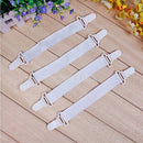 4Pcs Fitted Bed Sheet Holder Grip Mattress Gripper Clip Fastener Dignified 3CAU