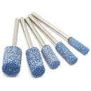 10pc Blue Abrasive Mounted Stone Rotary Tool Grinding Wheel 1/8 Shank N2W1