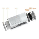 3 In 1 Mini Air Purifier With Filter - Portable Quiet Mini Air Purifier Per