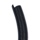 20 Ft 1 inch Split Wire Loom Conduit Polyethylene Tubing Black Color Sleeve G9Q2