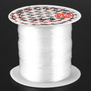 41Lbs Capacity 0.5mm Diameter Clear Nylon Fishing Line Cord Spool Z7K5