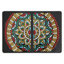 Mandala DIY Special Shaped Diamond Painting PU Leather Passport Protection Cover
