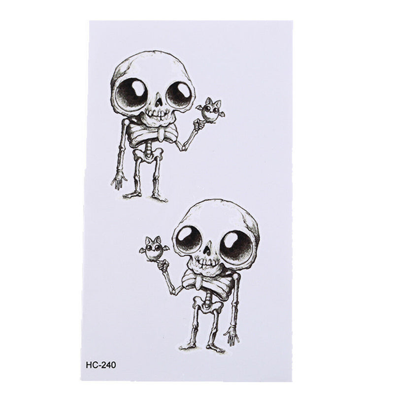 Makeup Mini Alien Tattoo Arm Body Art Waterproof Temporary Tattoo Stickers JBTOC