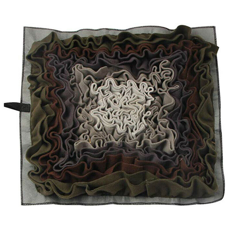 Pet Dog Snuffle Mat Feeding Mat Washable Pad Smell Training Blanket Nose Wo
