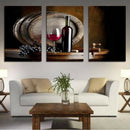 3Pcs Canvas Home Decor Wall Red Wine Art Painting Picture Abstract 40x60cm