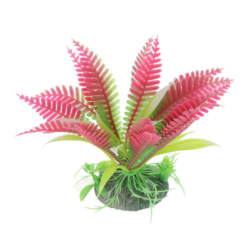 Simulation Artificial Aquarium Plastic Plant Landscaping For Fish Tank Decor