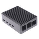 Raspberry Pi 4 CNC Aluminum Case with Fan Heatsinks for Raspberry Pi 4BB Hn