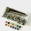 400pcs 3mm Metal Eyelet Rivets