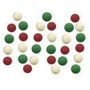 cotton thread strand of wool felt pom pom balls christmas decorations craft