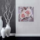 5D DIY Special Shaped Diamond Painting Retro Flower Cross Stitch Embroidery