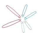 6x Sewing Safety Pin Needles Hand Knitting Weaving Lock Pin Fasteners Clips