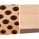 68 Holes Leather Wood Tool Storage Table Bench Rack Leather Holder Diy Tool