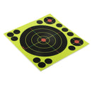 25 Sheet Shooting Paper Target 20x20cm Splatter Self-Adhesive Stickers with