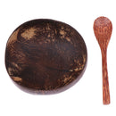 1set Natural Coconut Bowl Decoration Fruit Salad Noodle Rice BowlB Gw