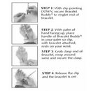 Creative Jewelry Wearing Aid Bracelet Clip for Writband Lock Helper Useful Favor
