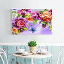 Full Square Diamond 5D DIY Diamond Painting "Butterfly and Flower" Embroide