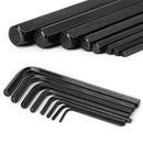 8Pcs Small Large Hex Allen Key 90 Degree Offset/Angled Wrench Metric To HQM