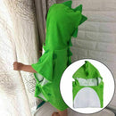 Children Bath Towel Robe Kids Hooded Beach Swimming Poncho Dinosaur Pattern