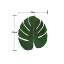 30PCS Tropical Leaves Palm Leaves Imitation Plant Leaves Flowers Party Decor