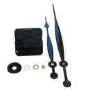 Prefessional HR1688 Black Silent Quartz Wall Clock Movement DIY Hands Mechanism