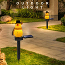 Christmas Solar Snowman Ground Lamp Garden Lawn Light Outdoor Lighting (A)