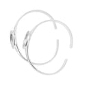 8 Pieces Brass Wristband Fashionable Adjustable Valentine's Gift