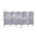 10 plates Fold Camping Cooker Gas Stove Wind Shield Screen Foldable Outdoor OZ