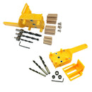 2 Pieces Woodworking Dowel Jig With Drill Bits Sets For Joinery Doweling