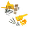 2 Pieces Woodworking Dowel Jig With Drill Bits Sets For Joinery Doweling