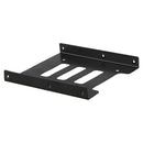 Black Metal 2.5" to 3.5" Mounting Adapter Bracket Hard Drive Holder S9C1