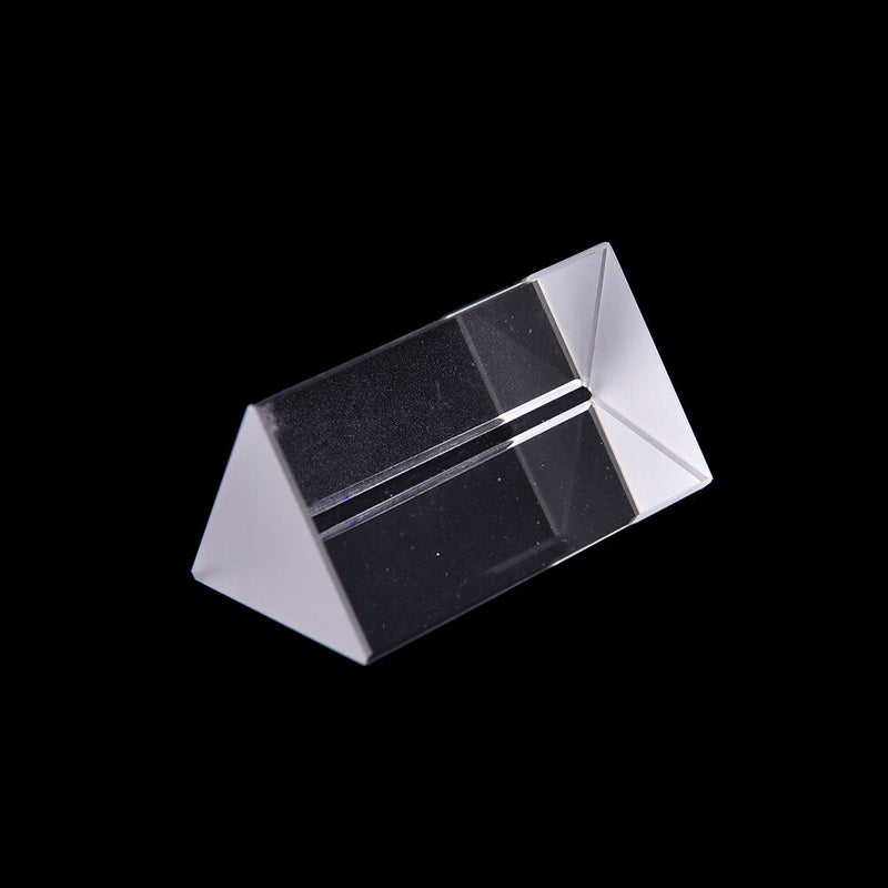 5cm Triangular Prism Teaching Optical Glass Triple Physics Light SpectrME