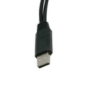 USB 2.0 Y Adapter Male To 2 Dual Female Jack Y Splitter Cord Cable Adapter