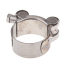 Motorbike Exhaust Clamp Clip Stainless Steel Muffler Silencer Clamps 32-35mm