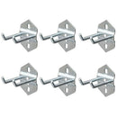 10Pcs 50Mm Hook Durable Practical Multi-Function Double Oblique Steel Tool