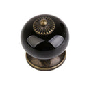 Ceramic Door Knob Cabinet Drawer Cupboard Locker Home Furniture Pull Handle