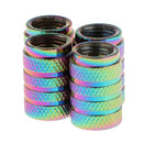 4pcs Aluminum Motorcycle Car Tire Air Valve Stem Pressure Dust Cap Cover